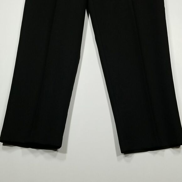 🎁5/$25 V.I.Petites Dress Pants Relaxed Fit Women's Black Size 10P - Picture 3 of 9